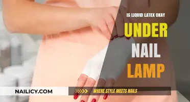 Is Liquid Latex Safe Under Nail Lamps? A Detailed Guide