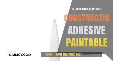 Can You Paint Over Liquid Nails Heavy Duty Construction Adhesive?