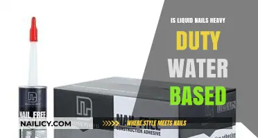 Liquid Nails Heavy Duty: Water-Based Adhesive Strength and Applications