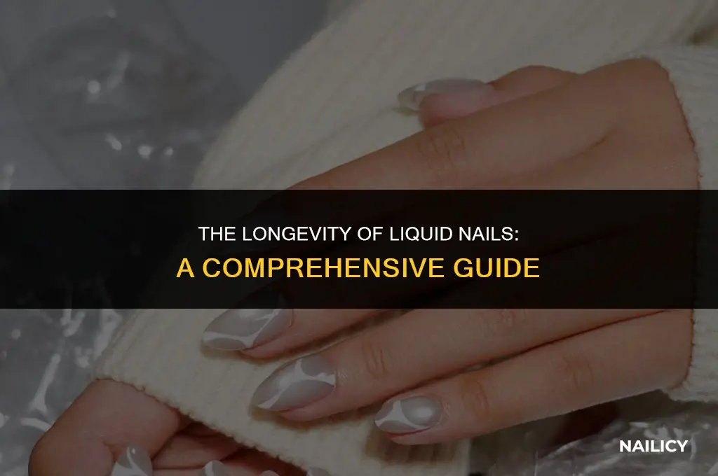 is liquid nails permanent
