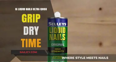 Liquid Nails Ultra Quick Grip: Dry Time Tested and Reviewed