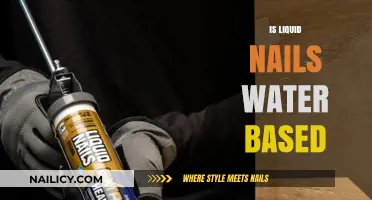 Exploring the Composition of Liquid Nails: Water-Based or Not?