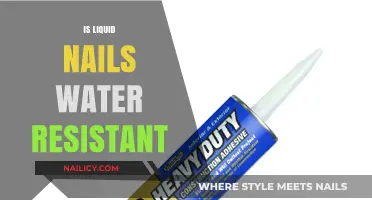 Unveiling the Truth: Are Liquid Nails Truly Water-Resistant?