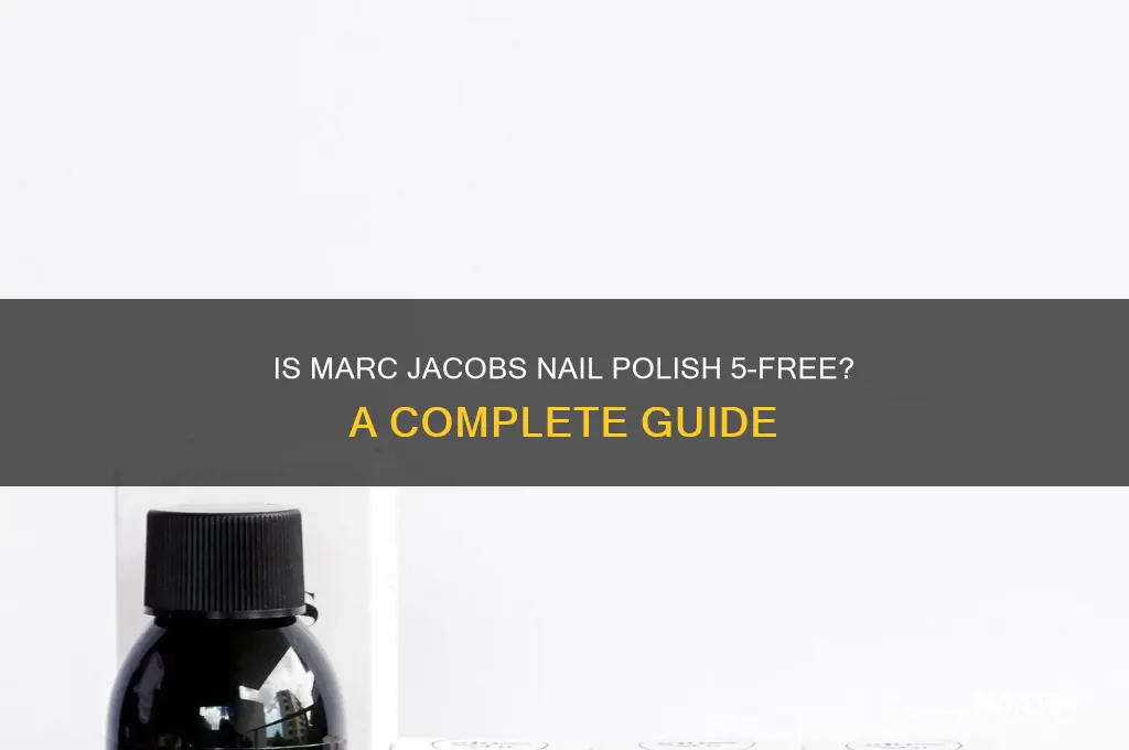 is marc jacobs nail polish 5 free