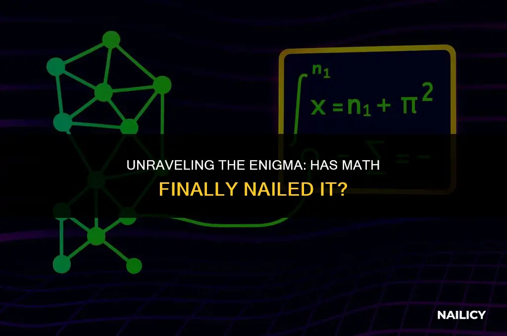 is math nailed it