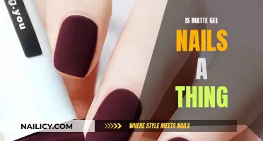 Matte Gel Nails: A New Trend to Try?