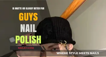 Matte vs. Glossy: Which Finish Suits Men's Nail Polish Best?