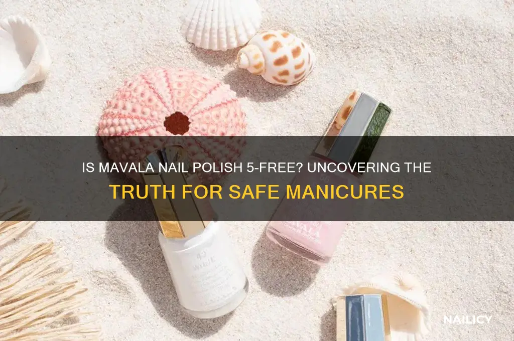 is mavala nail polish 5 free