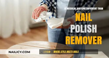 Acetone: Medical vs. Nail Polish Remover