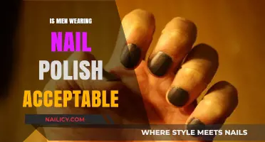 Breaking Stereotypes: Is Men Wearing Nail Polish Acceptable in Society?