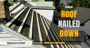 Securing Your Investment: The Importance of Properly Nailing Down Metal Roofing