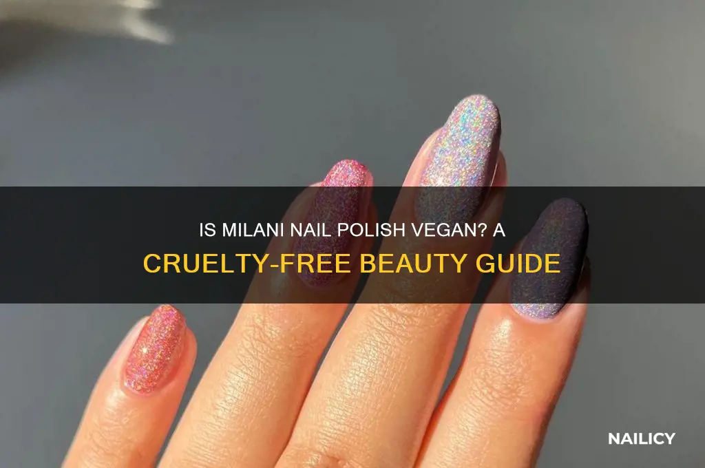 is milani nail polish vegan