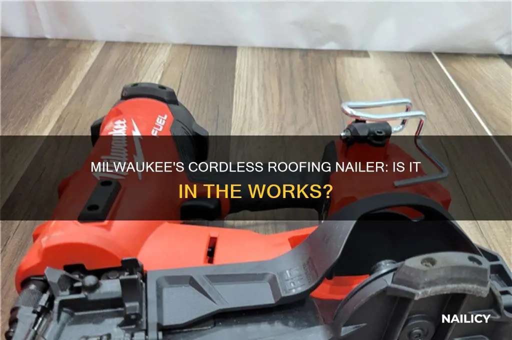 Milwaukee Cordless Roofing Nailer