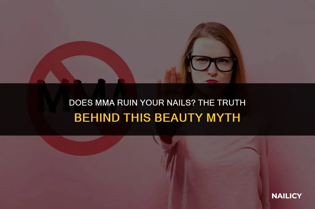 is mma bad for nails