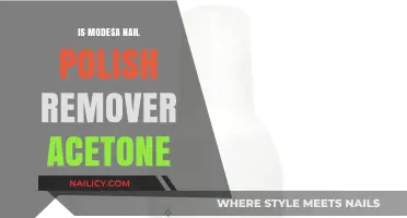 Modesa Nail Polish Remover: Acetone-Free Solution
