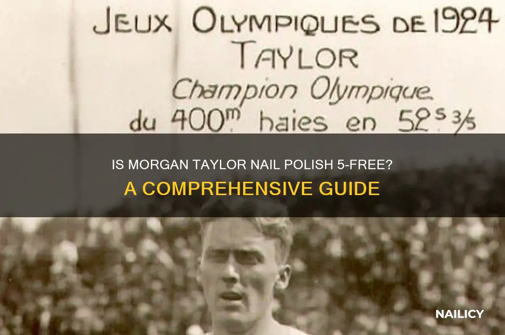 is morgan taylor nail polish 5 free