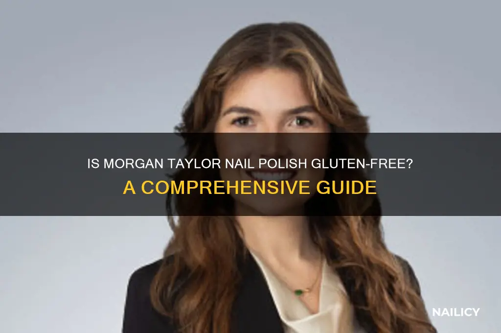 is morgan taylor nail polish gluten free