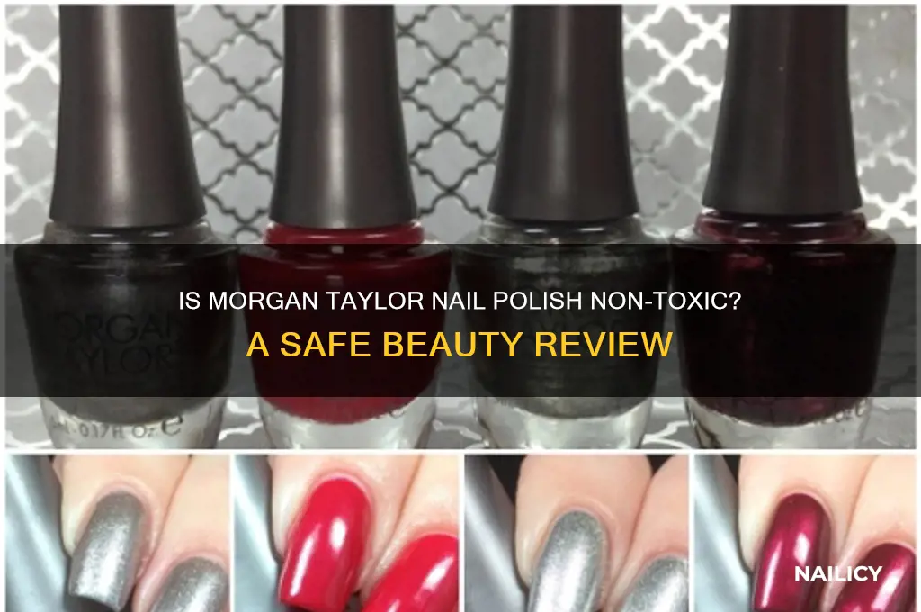 is morgan taylor nail polish non toxic