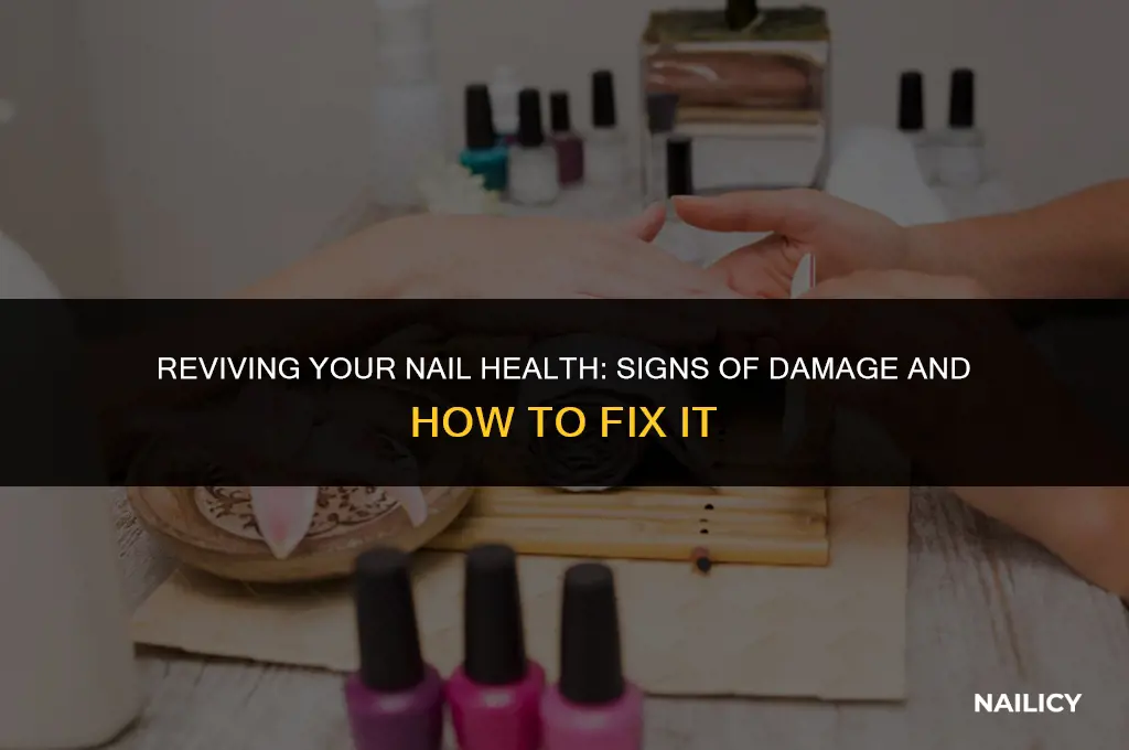 is my nail dead