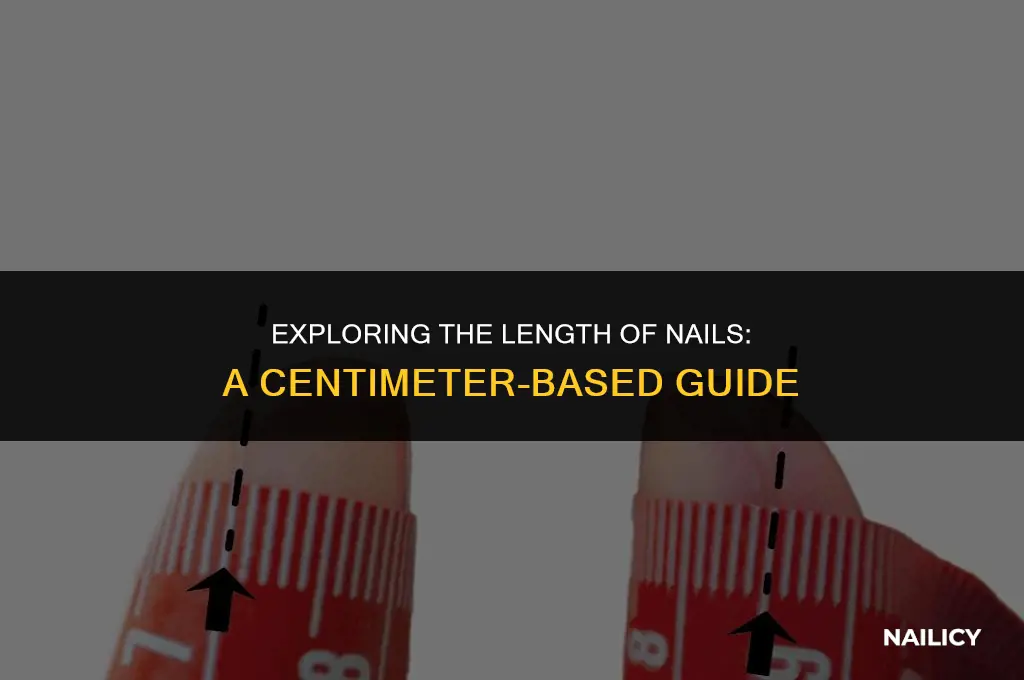 is nail a centimeters