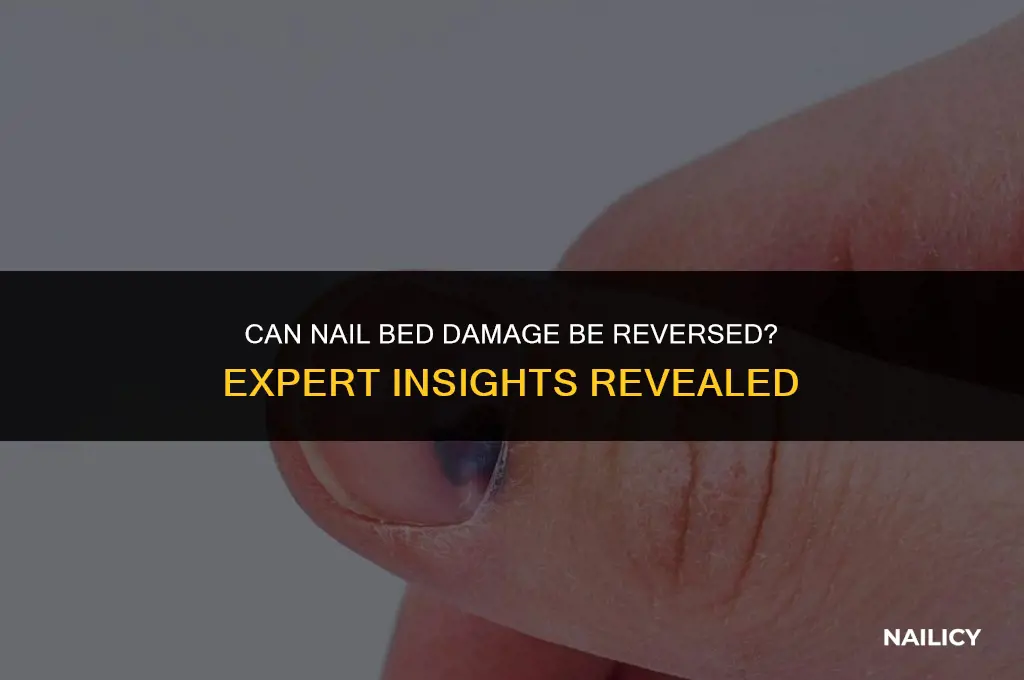 is nail bed damage permanent