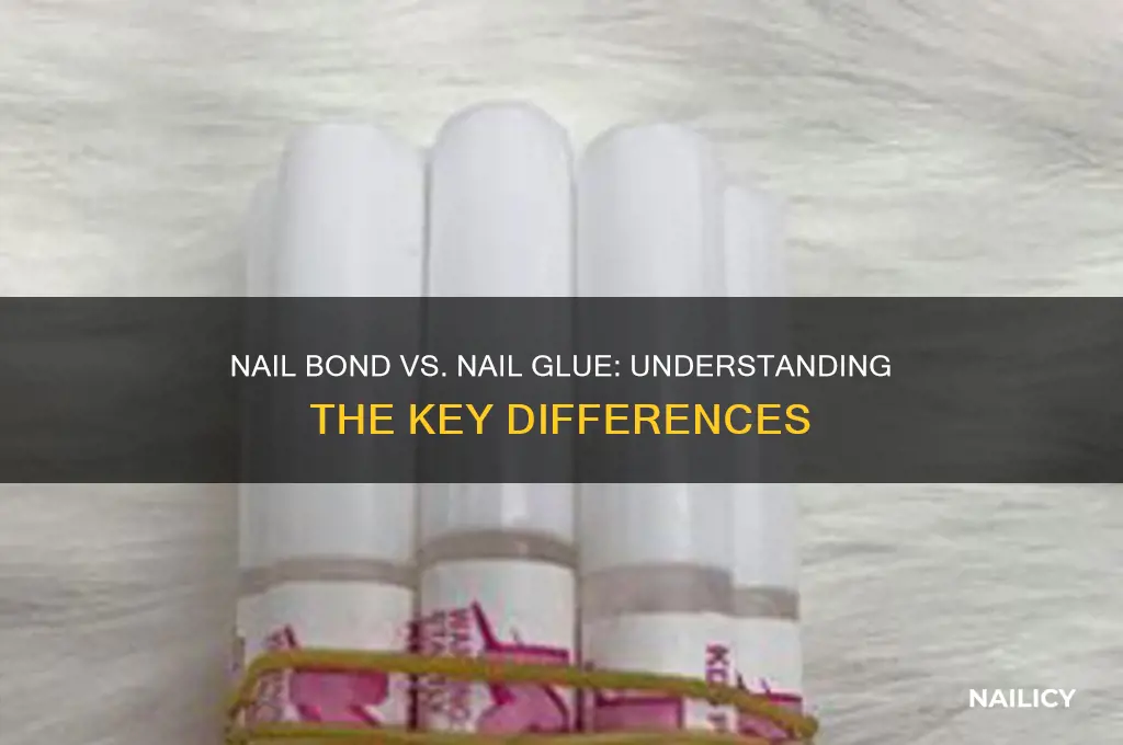 is nail bond the same as nail glue