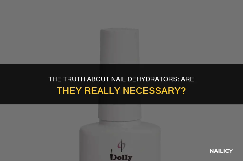 is nail dehydrator necessary