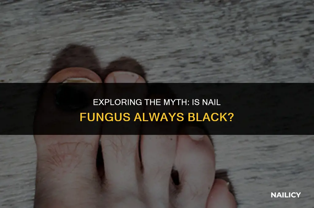 is nail finfus black