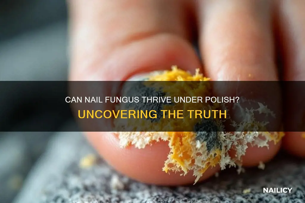 is nail fungus grow in polish
