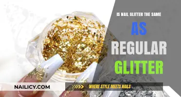 Nail Glitter vs. Regular Glitter: Understanding the Key Differences
