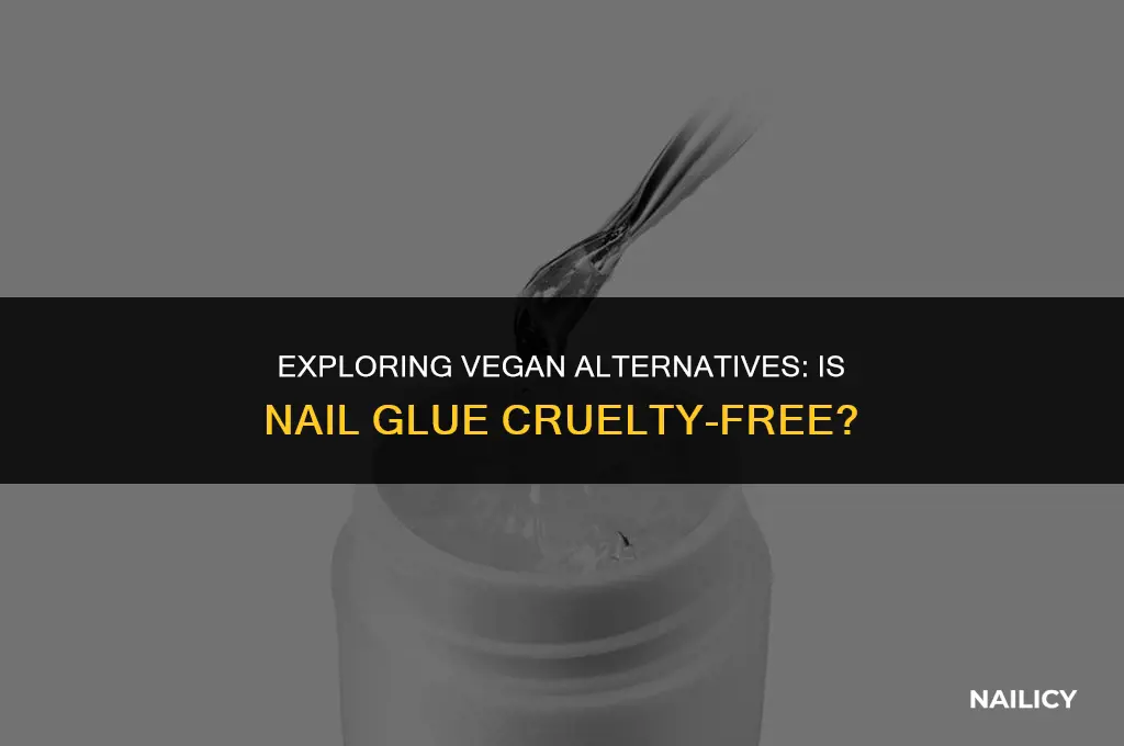is nail glue vegan