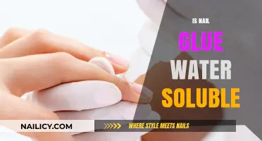 Exploring the Solubility of Nail Glue: Water's Role Revealed