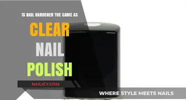 Nail Hardener vs. Clear Polish: Understanding the Key Differences
