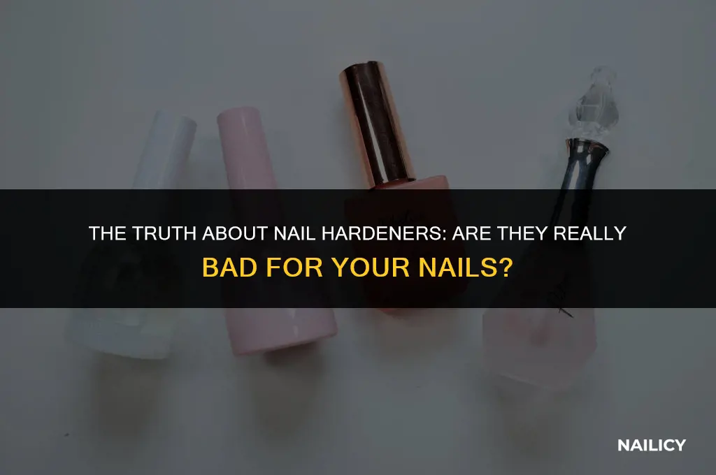 is nail harner bad