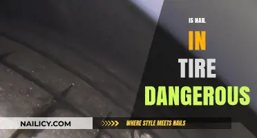 The Hidden Peril: Why Nails in Tires Pose a Serious Threat