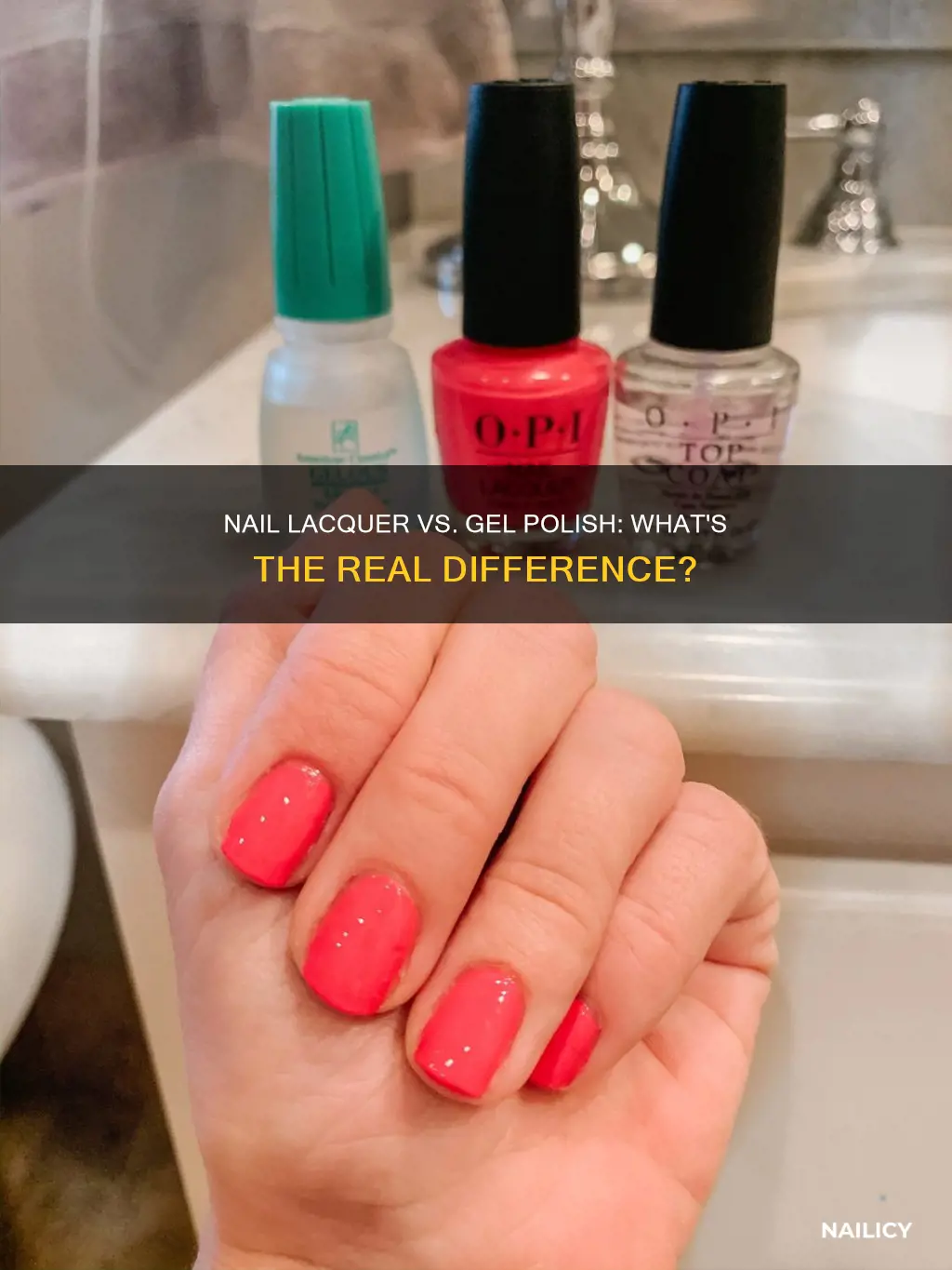 Nail Lacquer Vs Gel Polish