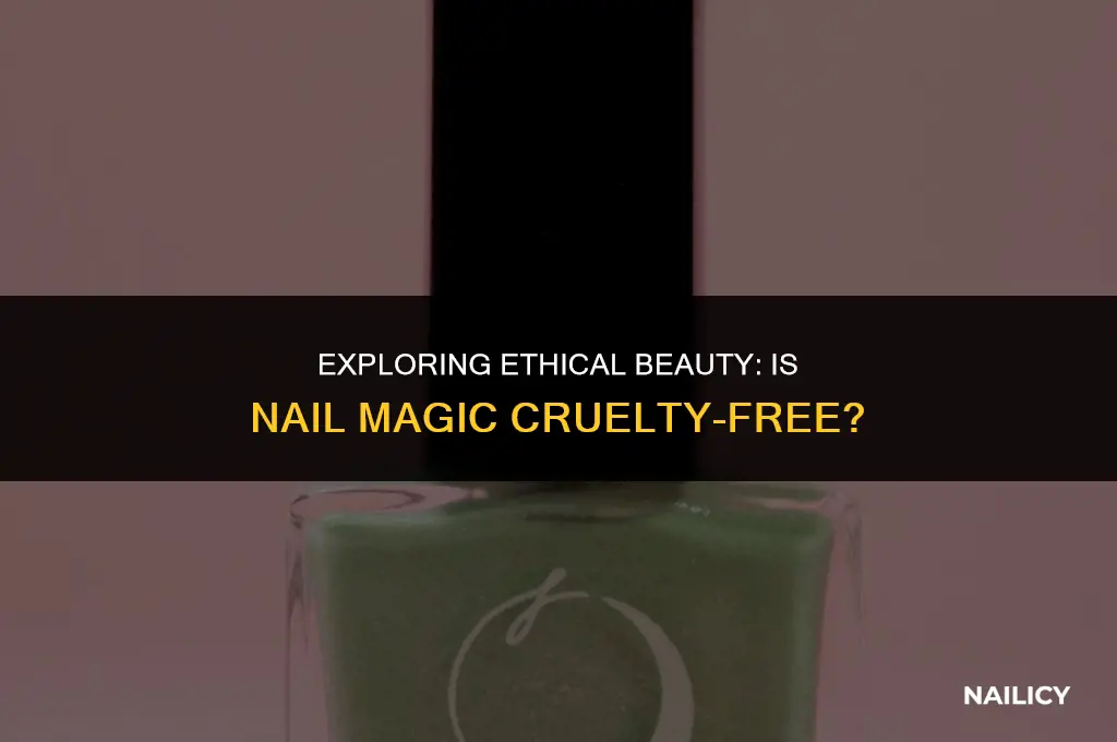 is nail magic cruelty free