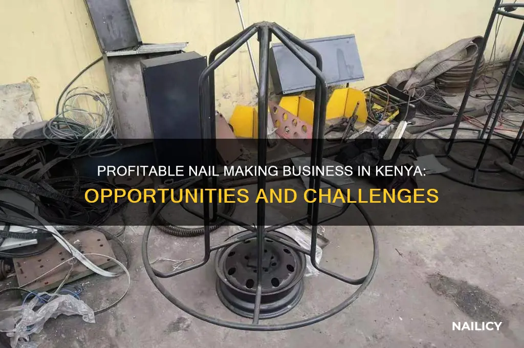 is nail making business profitable in kenya