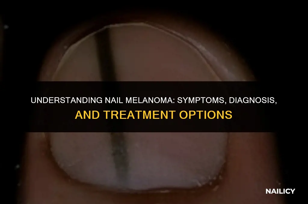 is nail melanoma painful