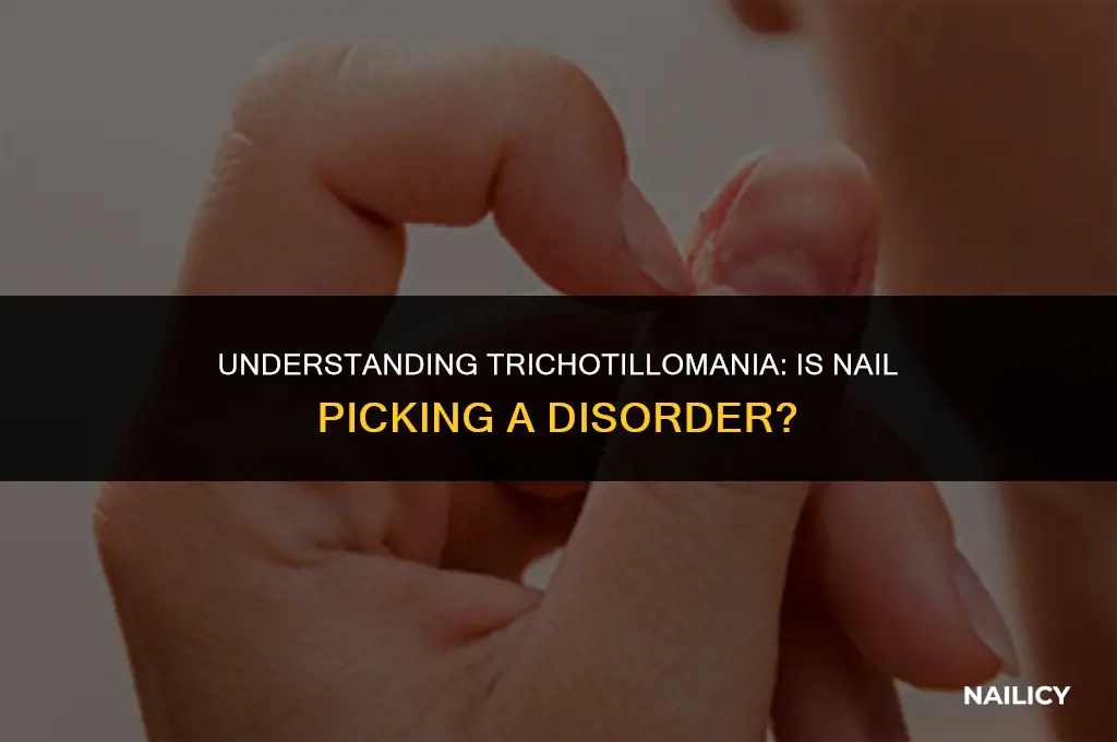 is nail picking a disorder