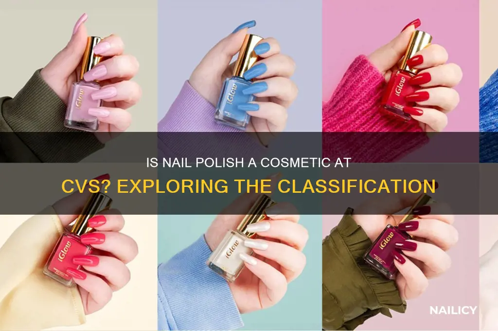 is nail polish a cosmetic at cvs