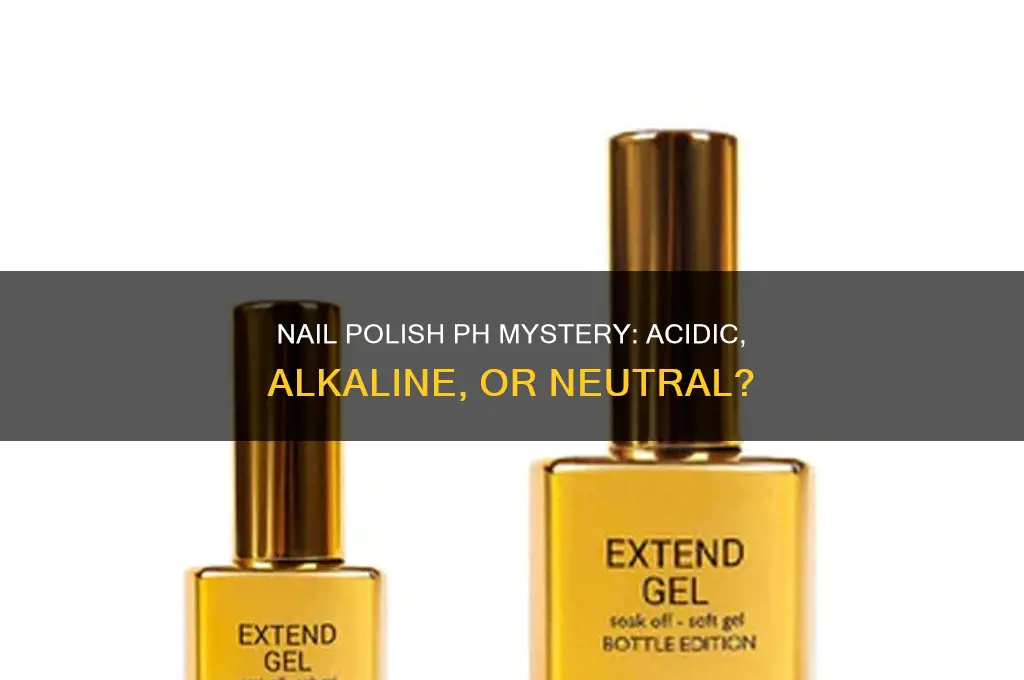 is nail polish acid or alkali