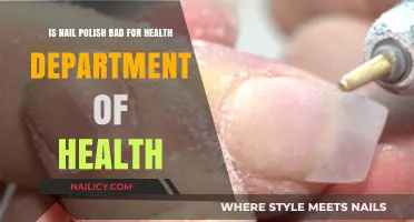 Nail Polish Health Risks: What the Department of Health Says