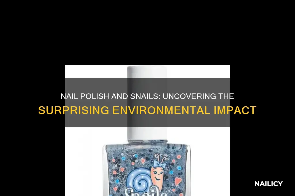 is nail polish bad for snails