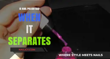 Is Separated Nail Polish Harmful? Understanding Its Safety and Quality