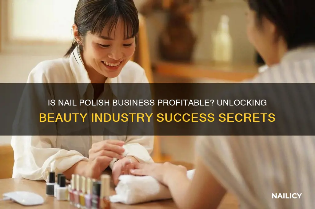 is nail polish business profitable