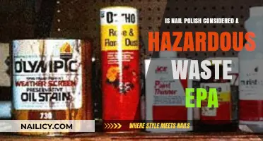 Is Nail Polish Hazardous Waste? EPA Regulations Explained
