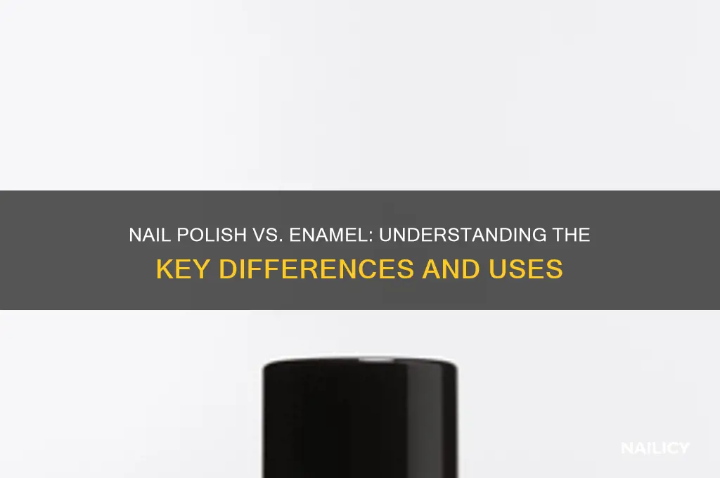 is nail polish enamel