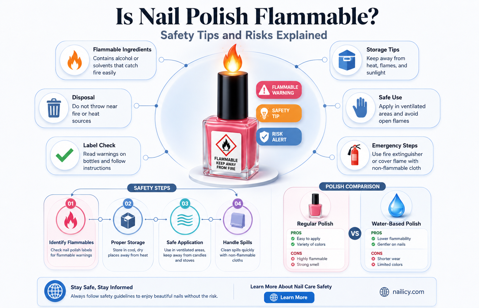 are nail polish flammable
