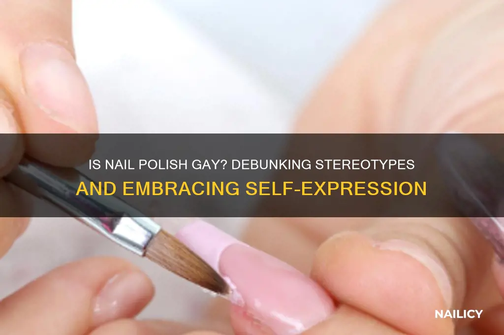 is nail polish gay